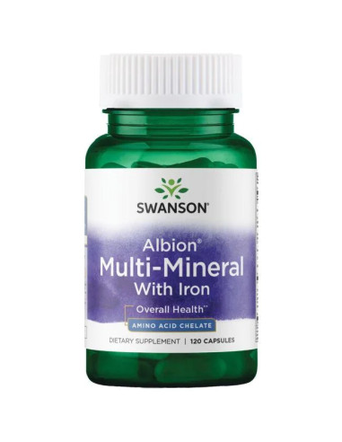 Albion Multi-Mineral with Iron - 120 caps |...