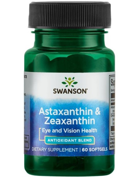 Astaxanthin & Zeaxanthin - 60 softgels | Swanson