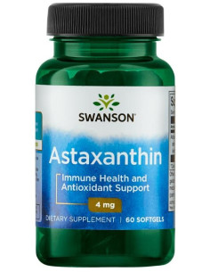 Astaxanthin, 4mg - 60 softgels | Swanson