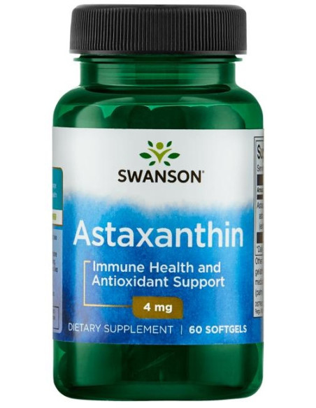 Astaxanthin, 4mg - 60 softgels | Swanson