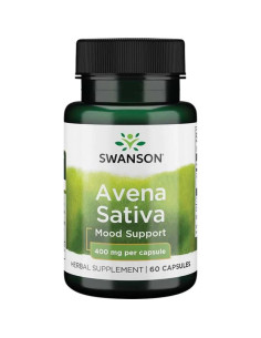 Avena Sativa, 400mg - 60 caps | Swanson