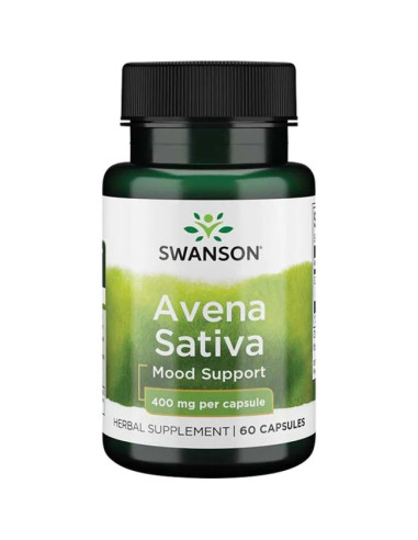 Avena Sativa, 400mg - 60 caps | Swanson