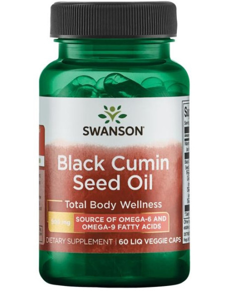 Black Cumin Seed Oil, 500mg - 60 liquid vcaps | Swanson