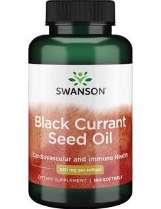 Black Currant Seed Oil, 500mg - 180 softgels | Swanson