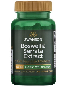 Boswellia Serrata Extract, 125mg - 60 vcaps | Swanson