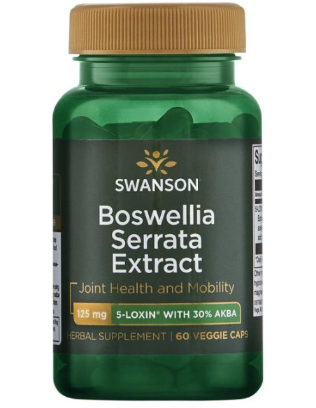 Boswellia Serrata Extract, 125mg - 60 vcaps | Swanson