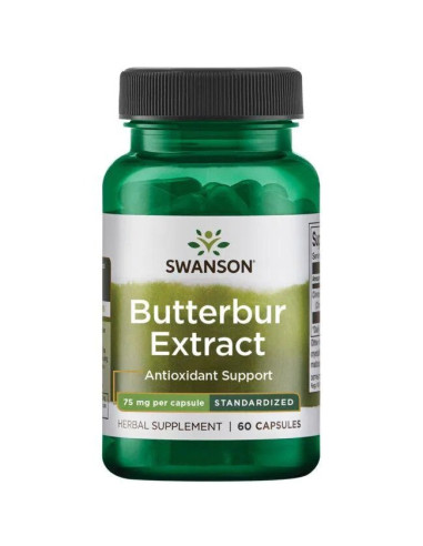 Butterbur Extract, 75mg - 60 caps | Swanson