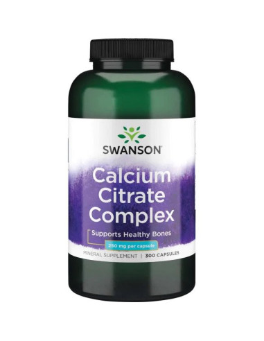 Calcium Citrate Complex, 250mg - 300 caps |...