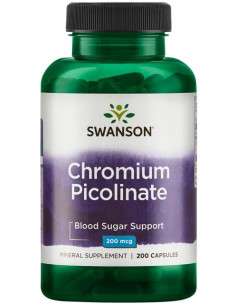 Chromium Picolinate, 200mcg - 200 caps | Swanson