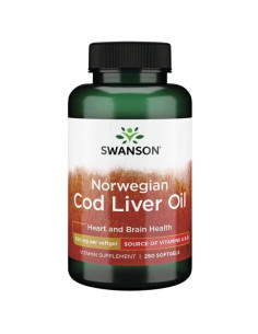 Cod Liver Oil, 350mg - 250 softgels | Swanson