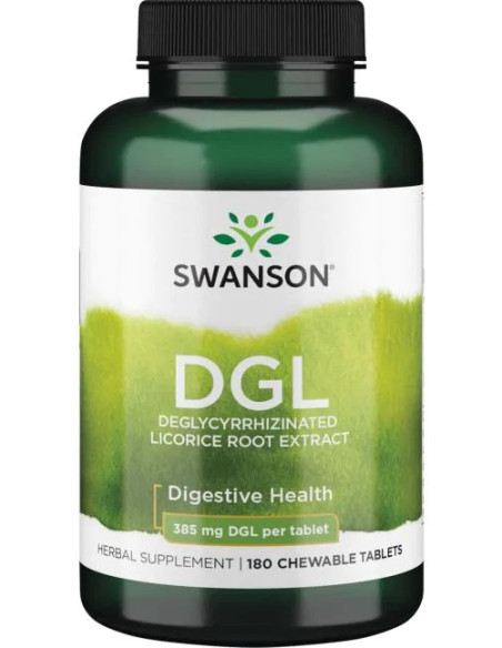 DGL, 385mg  - 180 chewable tablets | Swanson