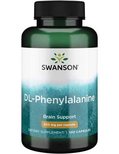 DL-Phenylalanine, 500mg - 100 caps | Swanson