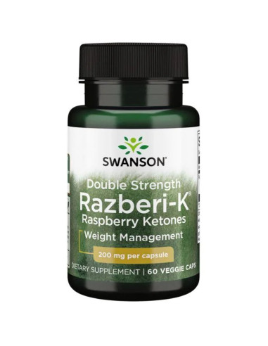 Double Strength Razberi-K, 200mg - 60 vcaps |...