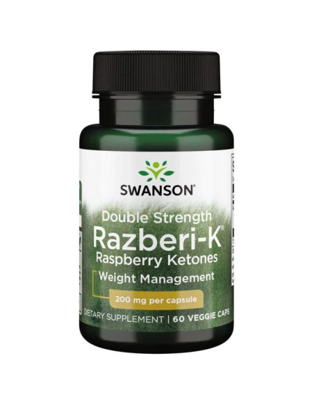 Double Strength Razberi-K, 200mg - 60 vcaps | Swanson