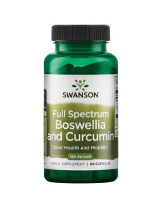 Full Spectrum Boswellia and Curcumin, 300mg - 60 caps |...