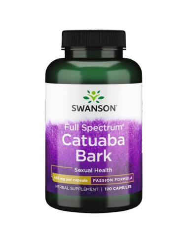 Full Spectrum Catuaba Bark, 465mg - 120 caps |...