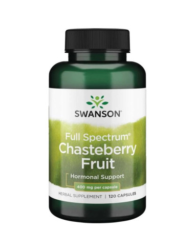 Full Spectrum Chasteberry Fruit, 400mg - 120...