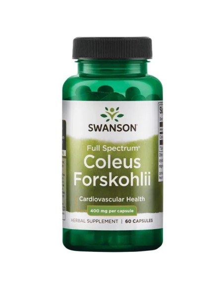 Full Spectrum Coleus Forskohlii, 400mg - 60 caps | Swanson