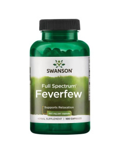 Full Spectrum Feverfew, 380mg - 100 caps | Swanson