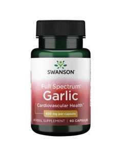 Full Spectrum Garlic, 400mg - 60 caps | Swanson
