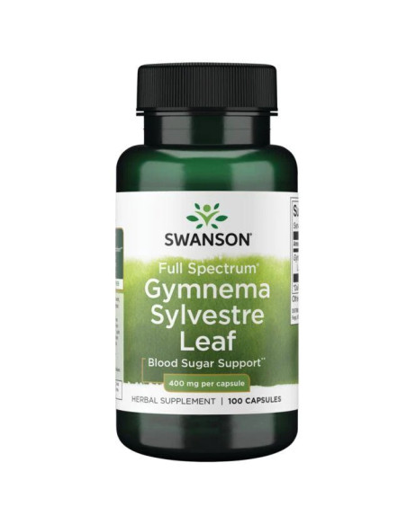 Full Spectrum Gymnema Sylvestre Leaf, 400mg - 100 caps | Swanson