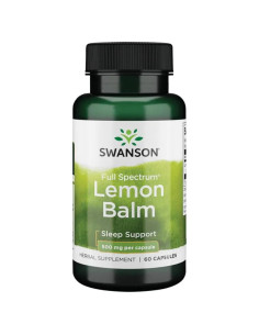Full Spectrum Lemon Balm, 500mg - 60 caps | Swanson