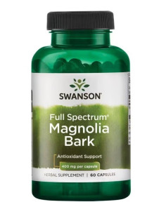 Full Spectrum Magnolia Bark, 400mg - 60 caps | Swanson