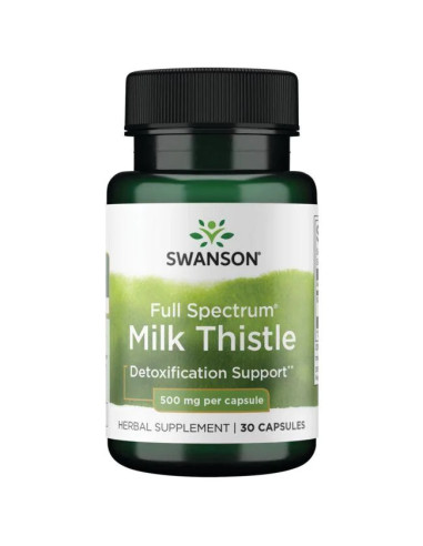 Full Spectrum Milk Thistle, 500mg - 30 caps |...