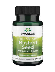 Full Spectrum Mustard Seed, 400mg - 60 caps | Swanson