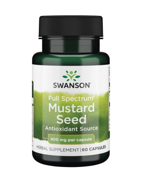 Full Spectrum Mustard Seed, 400mg - 60 caps | Swanson
