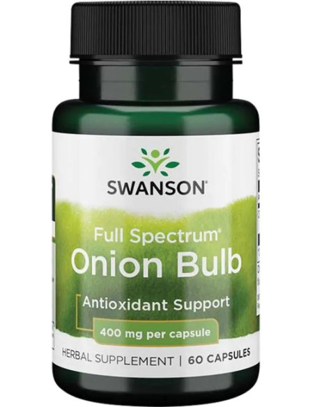 Full Spectrum Onion Bulb, 400mg - 60 caps | Swanson