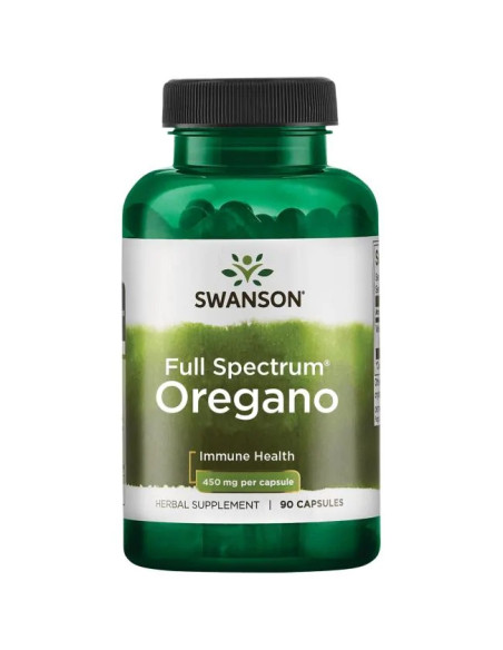 Full Spectrum Oregano, 450mg - 90 caps | Swanson