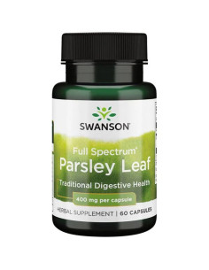 Full Spectrum Parsley Leaf, 400mg - 60 caps | Swanson