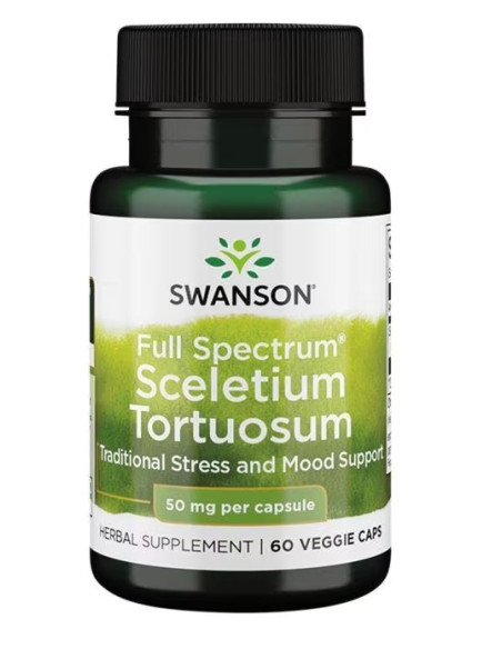 Full Spectrum Sceletium Tortuosum, 50mg - 60 vcaps | Swanson