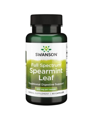 Full Spectrum Spearmint Leaf, 400mg - 60 caps |...