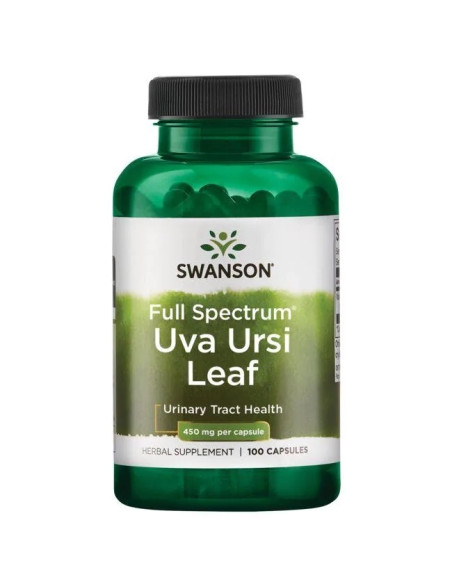 Full Spectrum Uva Ursi Leaf, 450mg - 100 caps | Swanson