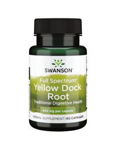 Full Spectrum Yellow Dock Root, 400mg - 60 caps | Swanson