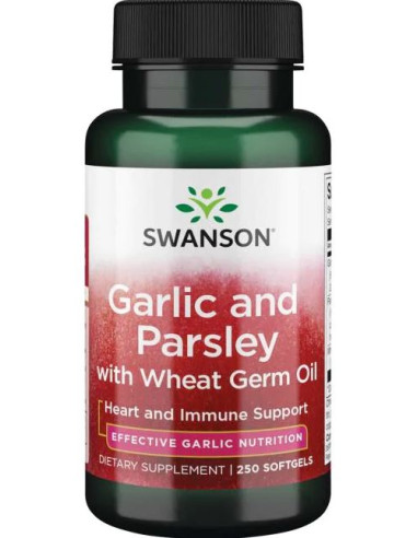 Garlic and Parsley with Wheat Germ Oil - 250...