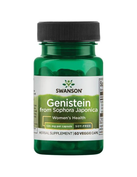 Genistein from Sophora Japonica, 125mg - 60 vcaps | Swanson