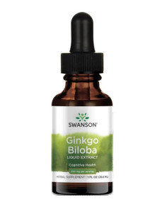 Ginkgo Biloba Liquid Extract, 250mg - 29 ml. | Swanson