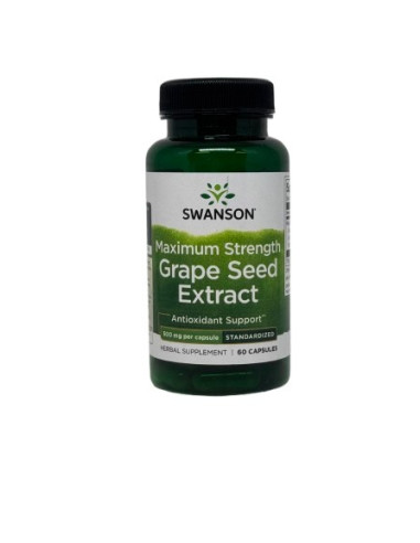 Grape Seed Extract, Maximum Strength - 60 caps...