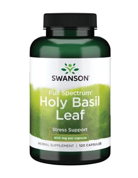 Holy Basil Leaf, 400mg - 120 caps | Swanson