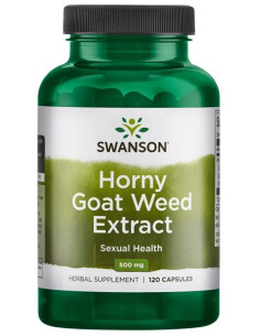 Horny Goat Weed Extract, 500mg - 120 caps | Swanson