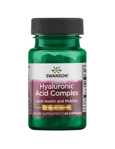 Hyaluronic Acid Complex, 33mg - 60 caps | Swanson