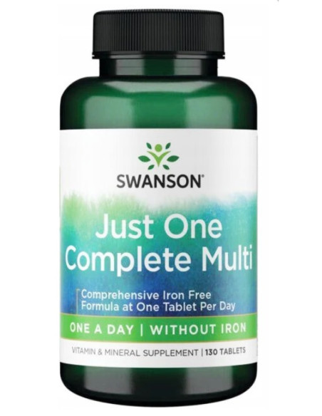 Just One Complete Multi without Iron - 130 tablets | Swanson