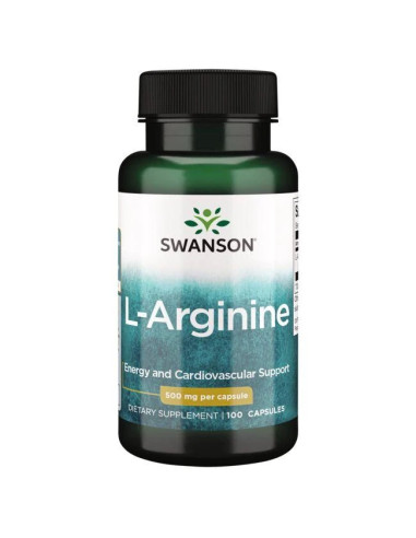 L-Arginine, 500mg - 100 caps | Swanson
