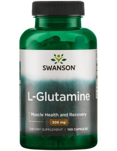 L-Glutamine, 500mg - 100 caps | Swanson