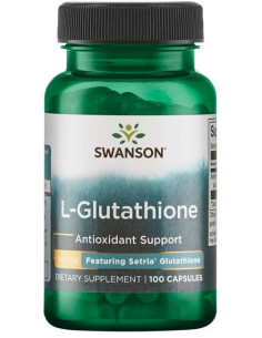 L-Glutathione, 100mg - 100 caps | Swanson