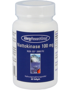 Nattokinase NSK-SD 100 mg - 60 Softgels | Allergy... 2