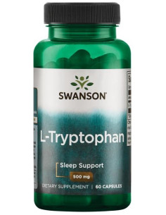 L-Tryptophan, 500mg - 60 caps | Swanson